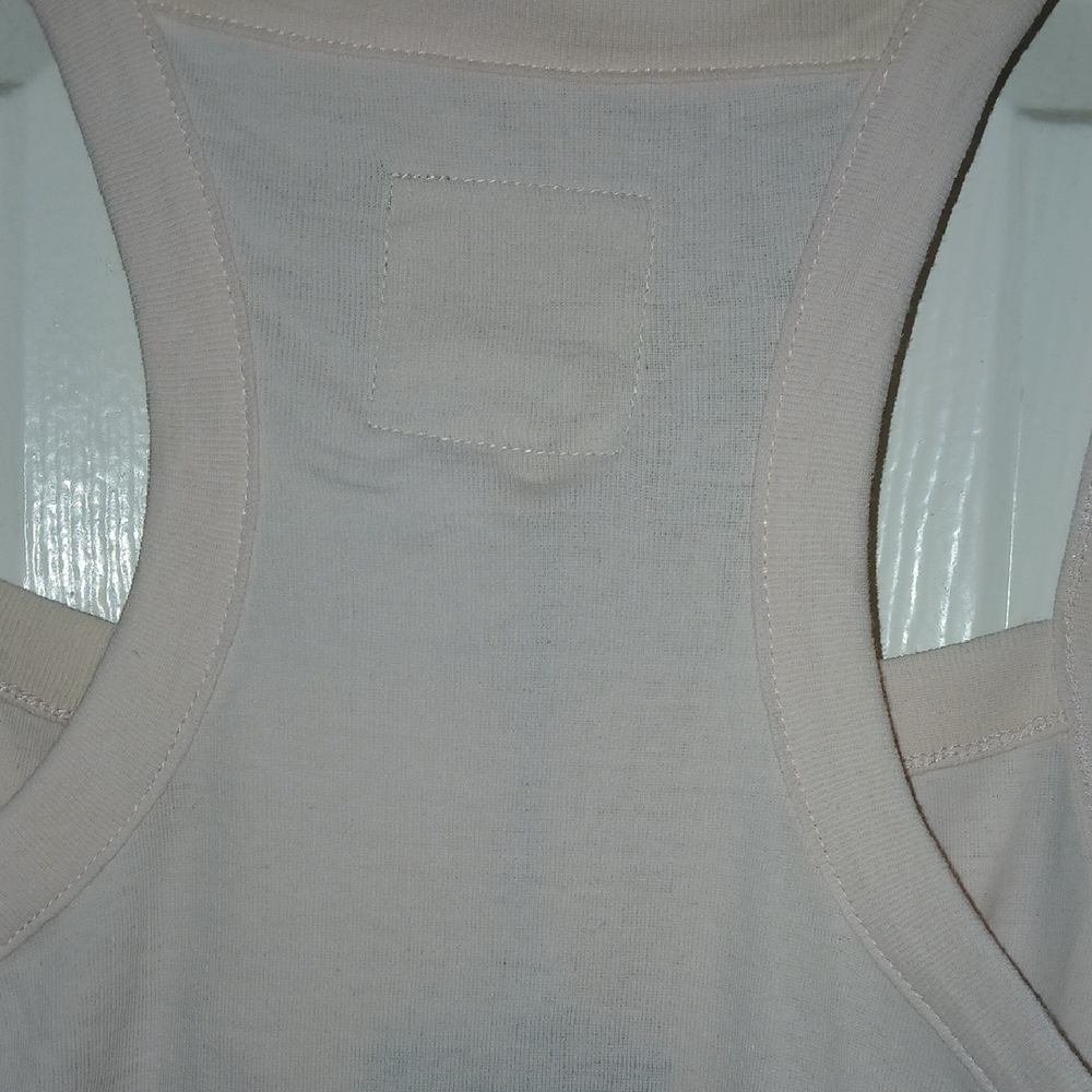 Chaser Soft Pink Razorback  Top - Picture 3 of 6
